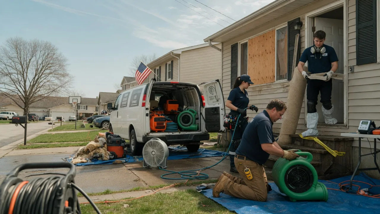 Water Damage Restoration in Cullen, VA near me